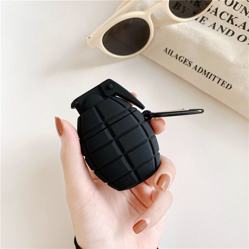 Cute Cartoon Silicone Earbud Case With Soft Protective Cover