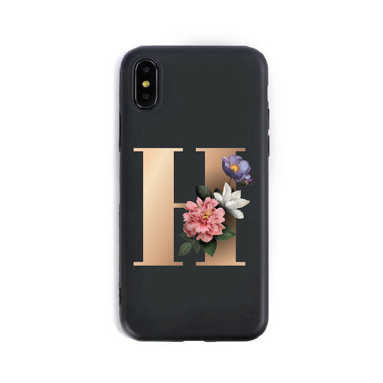 Colorful Alphabet Silicone Case With Fun Artistic Designs