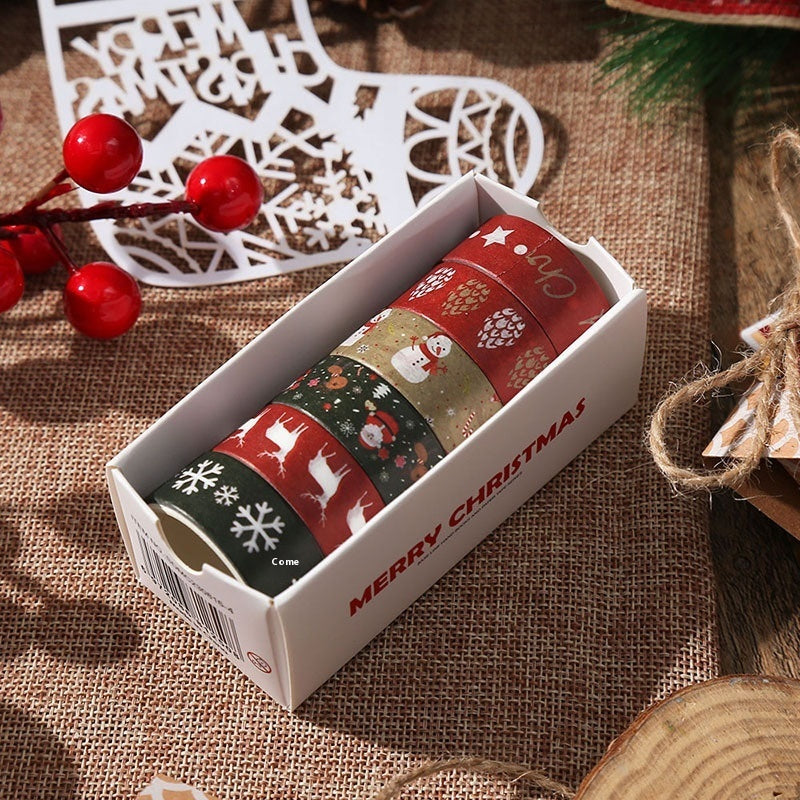 Christmas Themed Washi Tape and Christmas Gift Wrapping Tape