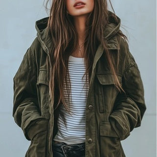 Waterproof Mountaineering Windbreaker Jacket With Detachable Fur Hood