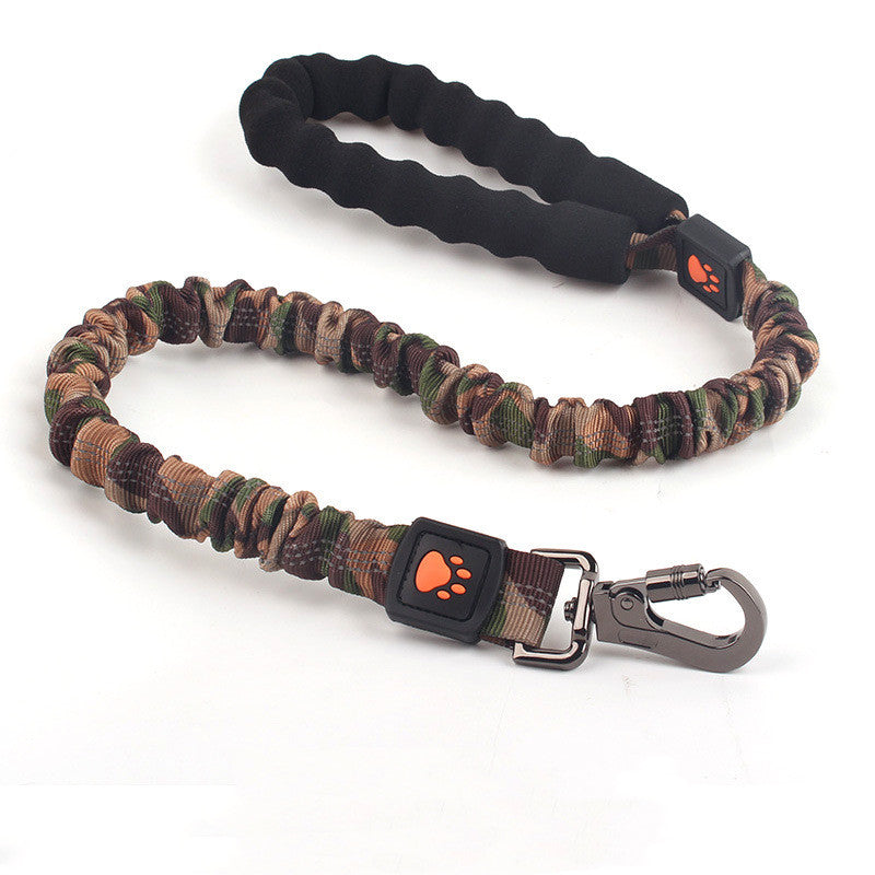 Elastic Dog Leash For Large Pets And Outdoor Training