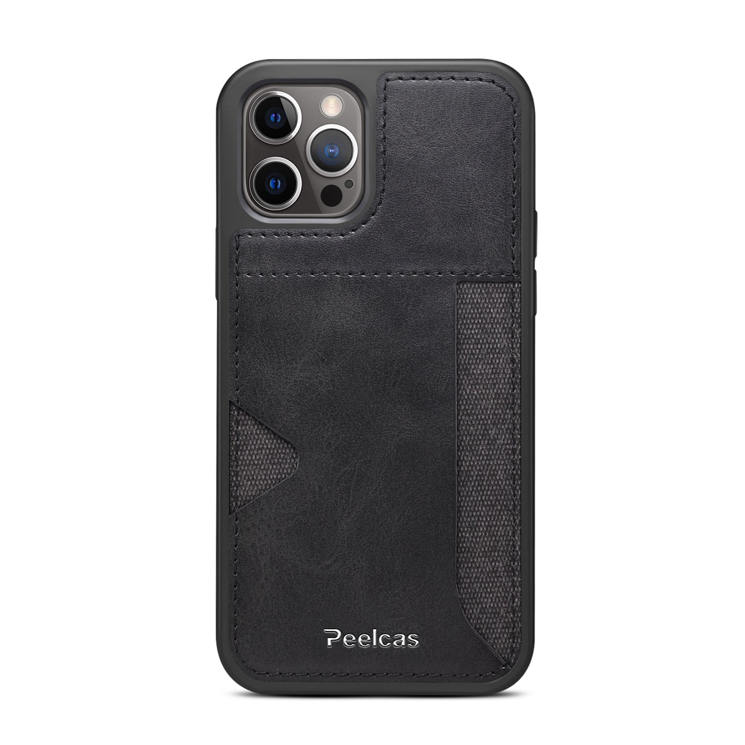 Business Leather Card Holder Phone Case With Slim Protection