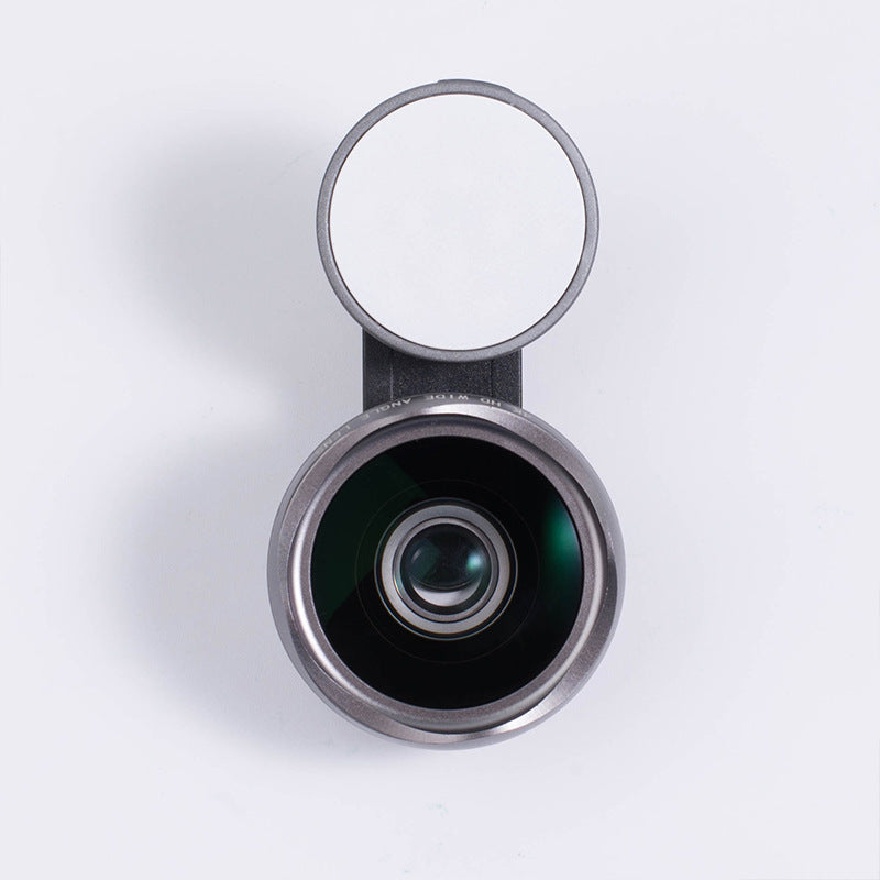 The new external generic mobile phone camera lens wide-angle colorful lights on the beauty of self artifact