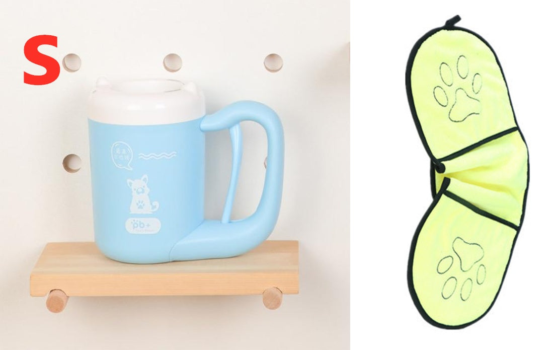 Silicone Pet Paw Washer Cup For Quick Cleaning