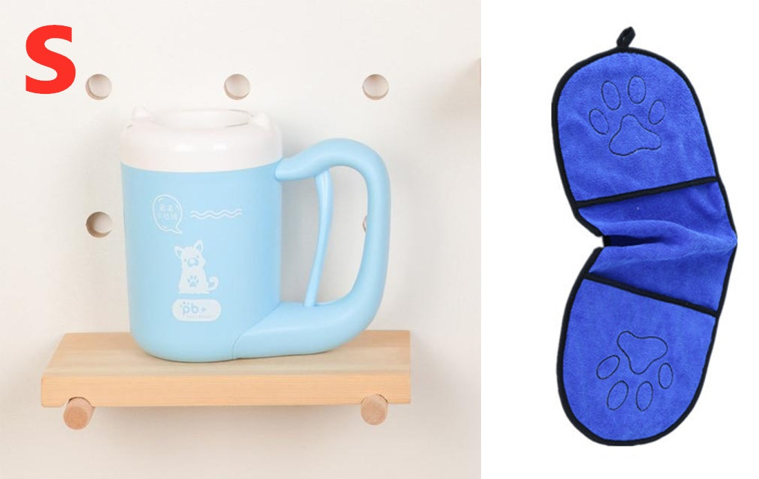 Silicone Pet Paw Washer Cup For Quick Cleaning