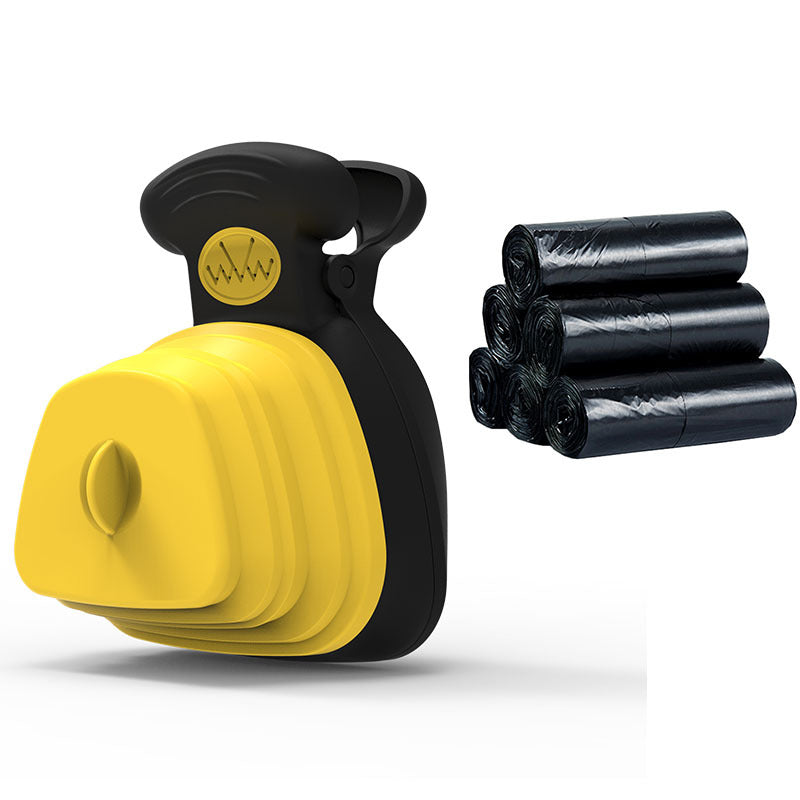Foldable Pet Poop Scoop With Bag Dispenser For Travel