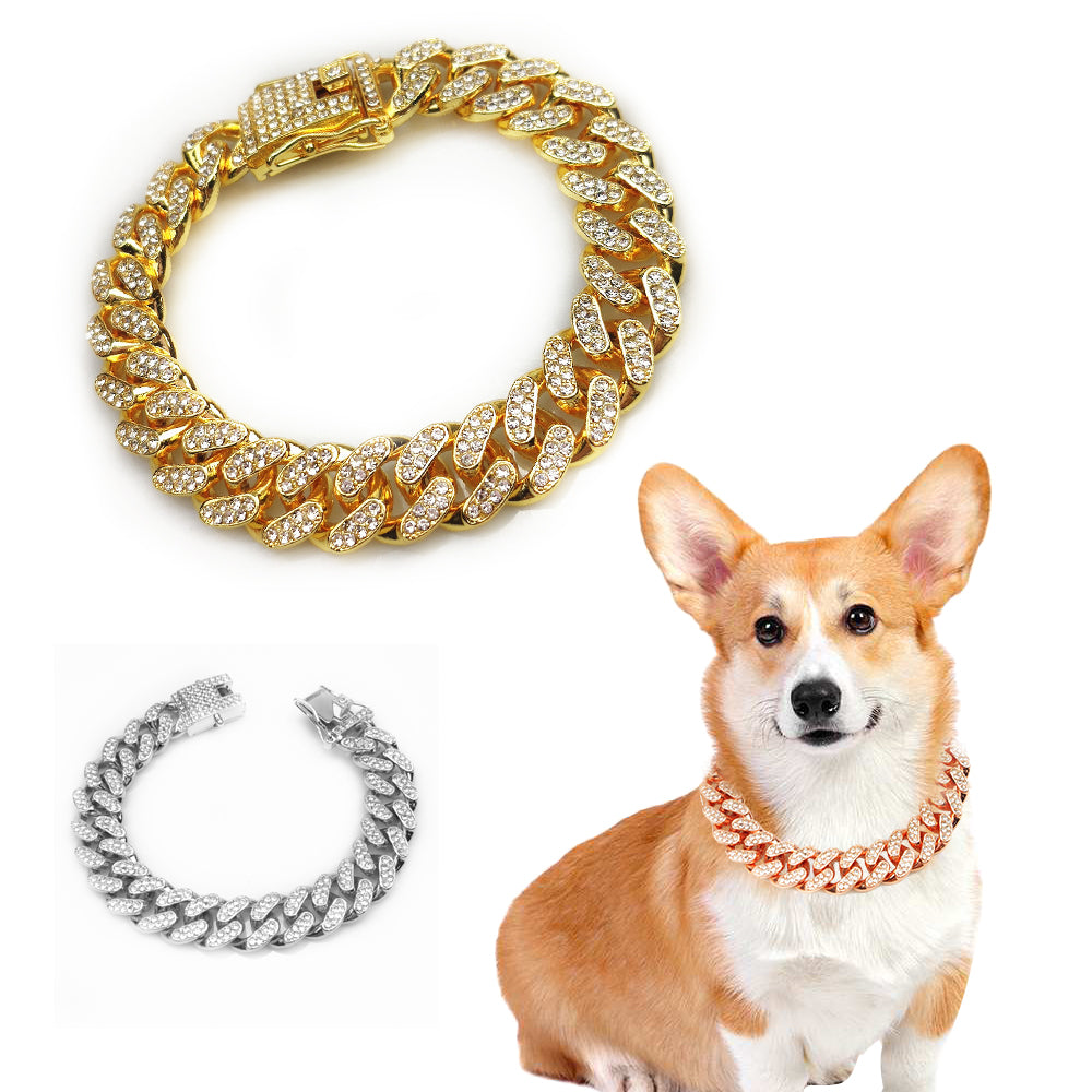 Trendy Hip Hop Pet Collar For Stylish Dogs And Cats
