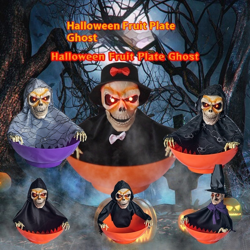 Halloween Ghoul Trick or Treat Bowl met bedekking