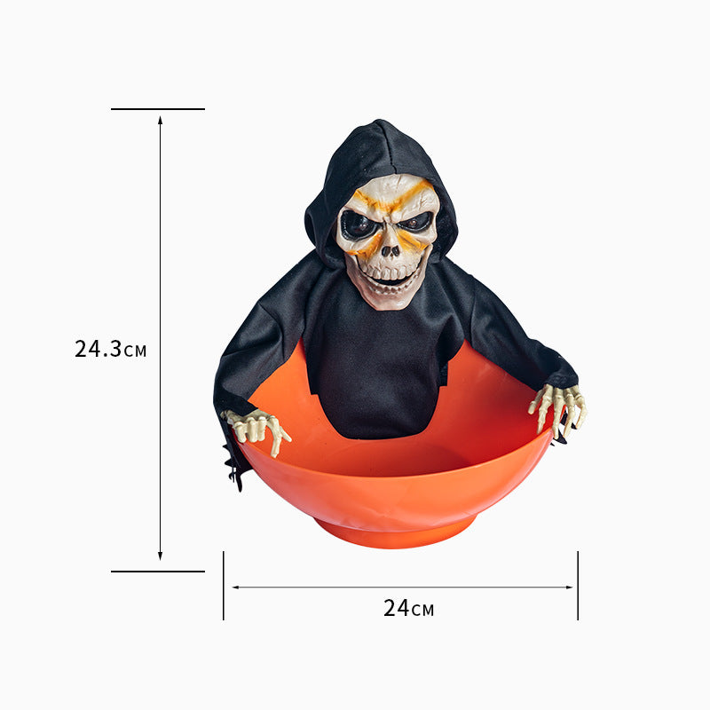 Halloween Ghoul Trick or Treat Bowl met bedekking