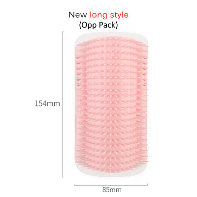 Cat Self Grooming Wall Brush For Easy Hair Removal