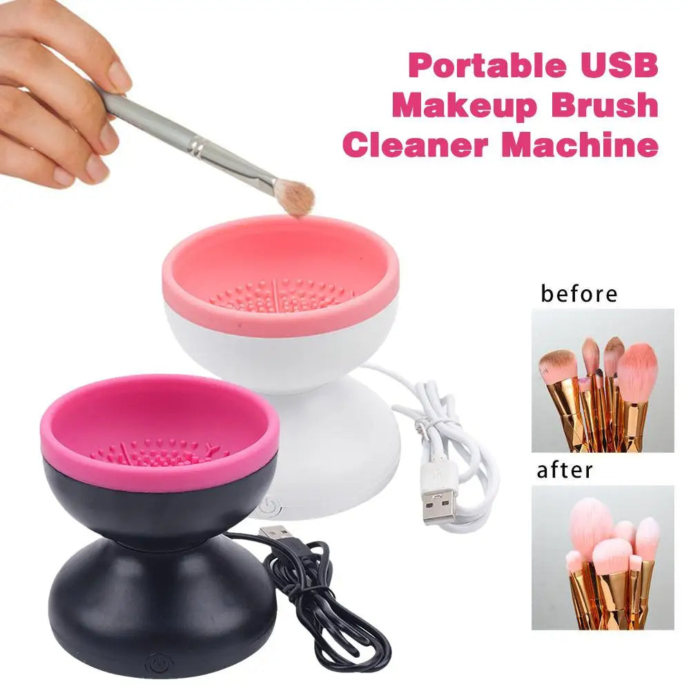 Electric Makeup Brush Cleaner for Tools of All Sizes-Theone Apparel