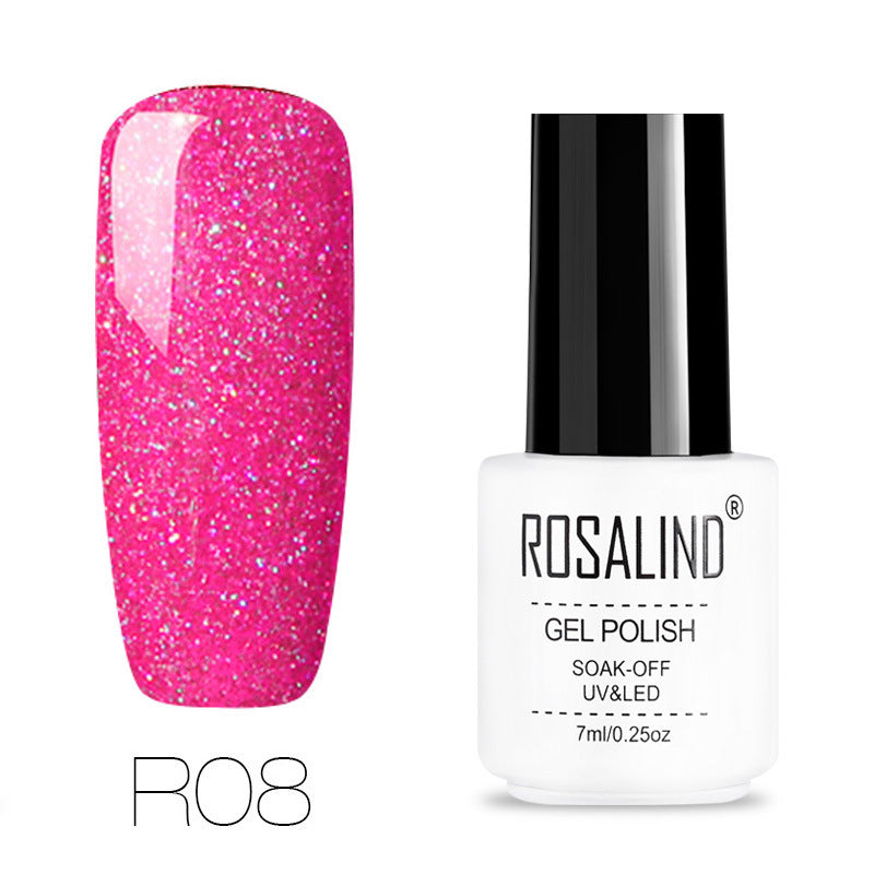 Glittering Stars Sparkly Soak Off Gel Nail Polish-R08-Theone Apparel