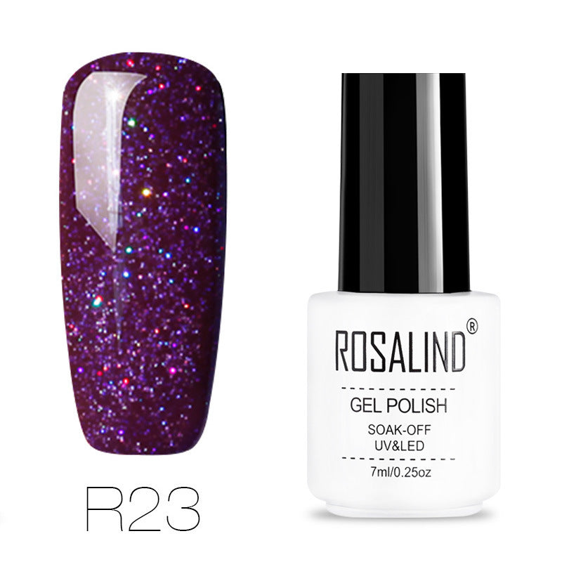 Glittering Stars Sparkly Soak Off Gel Nail Polish-R23-Theone Apparel