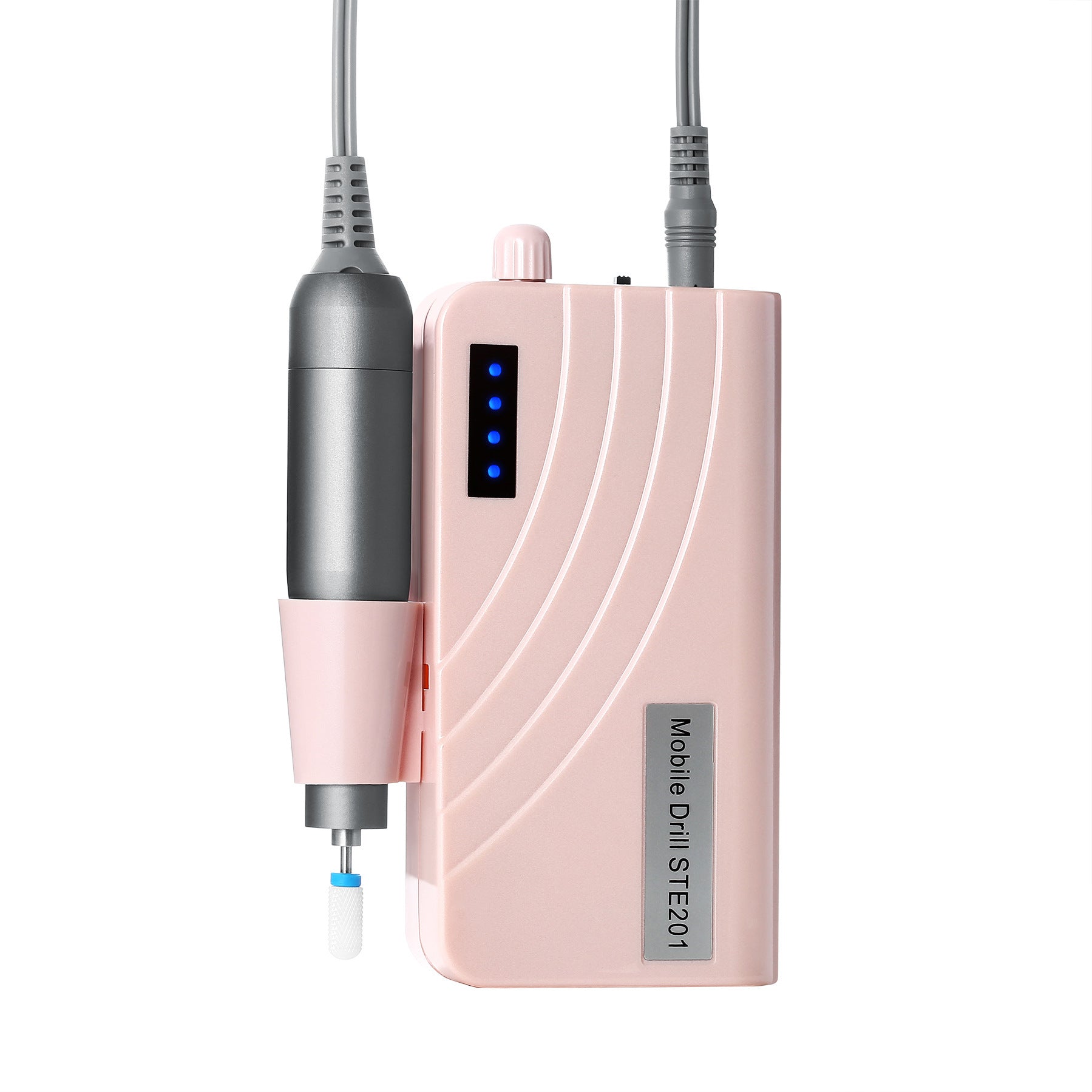 Rechargeable Salon Quality Nail Shaper and Buffer Pen-Pink-Theone Apparel