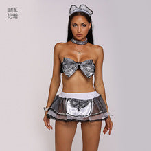 Sexy French Maid Lingerie Costume Set-Theone Apparel