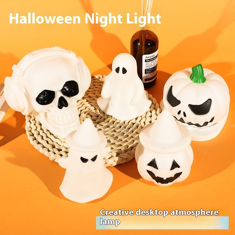Skull, Pumpkin and Ghost Halloween Themed LED Night Light-Theone Apparel