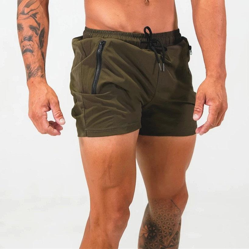 Stylish Sporty Shorts for Trendsetting Summer Athletes-Dark Green-Theone Apparel