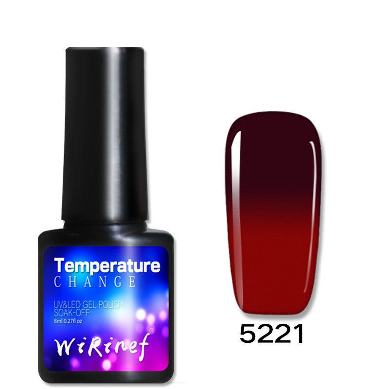 Temperature Change Color Changing Nail Polish-7Style-Theone Apparel