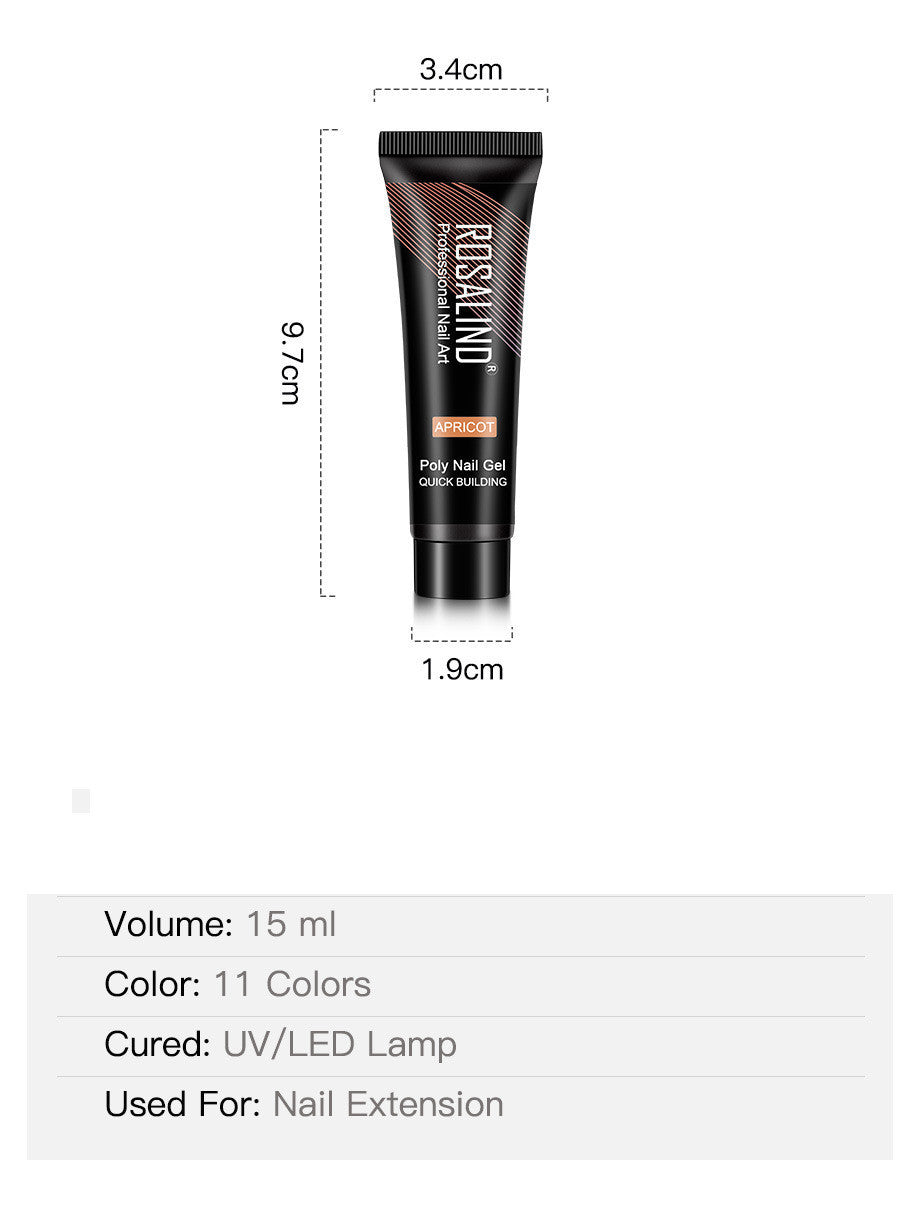 Warm Autumnal Color Quick Building Poly Nail Gel-Theone Apparel