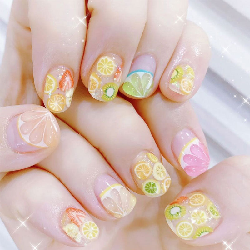 Women's Ornamental Manicure Stickers in Vibrant Neon-Theone Apparel