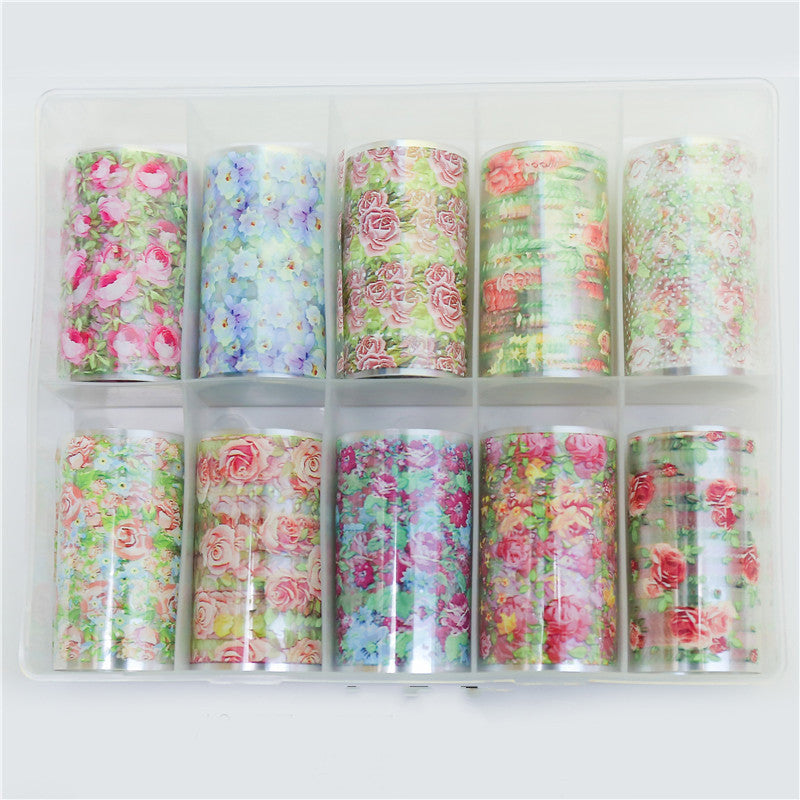 Women's Transfer Paper Floral and Geomtric Design Set-2 style-Theone Apparel