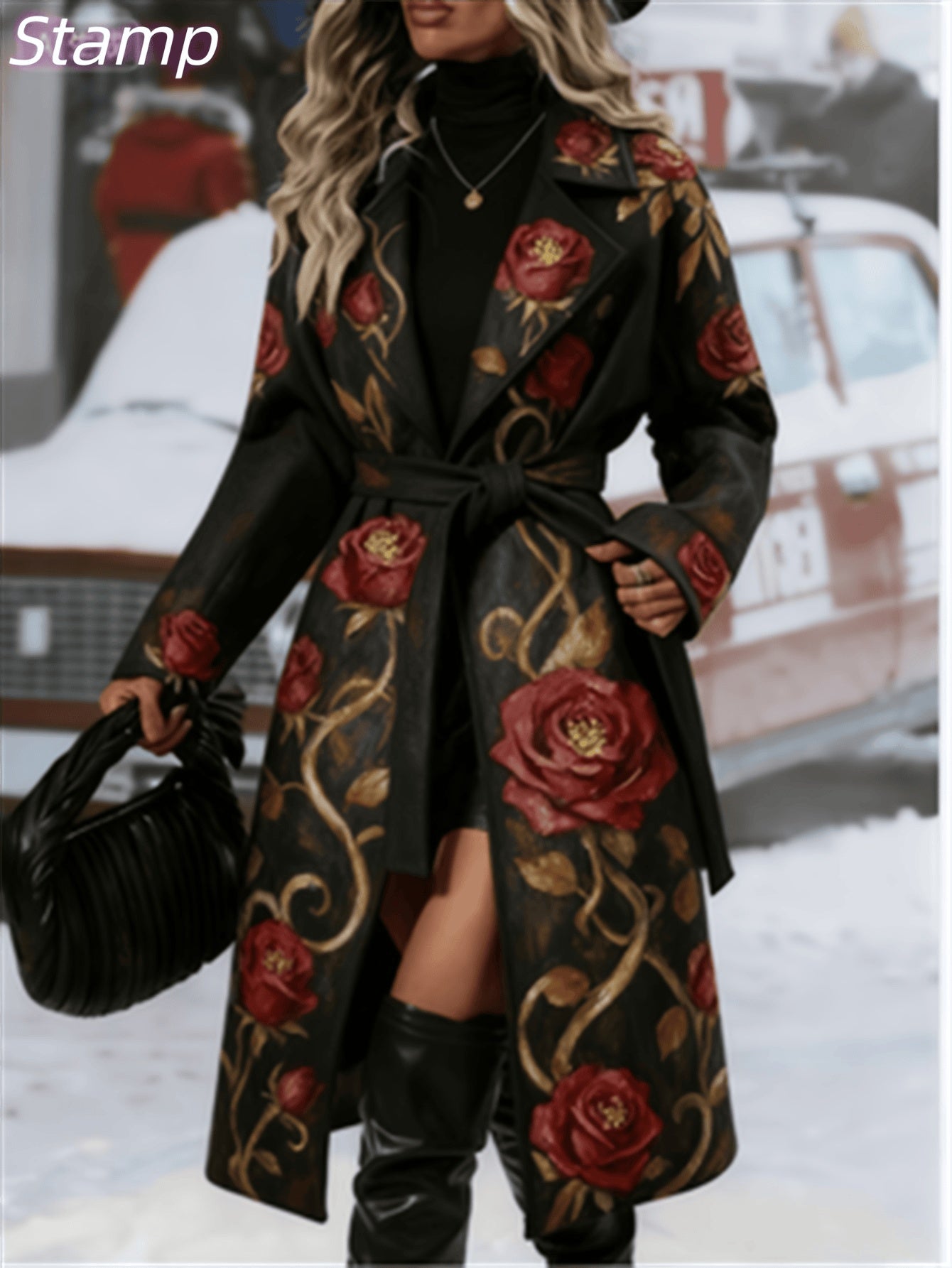 Fashionable Casual Long Coat