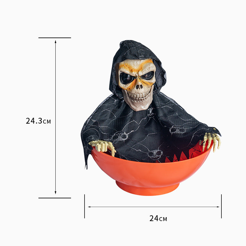 Halloween Ghoul Trick or Treat Bowl met bedekking