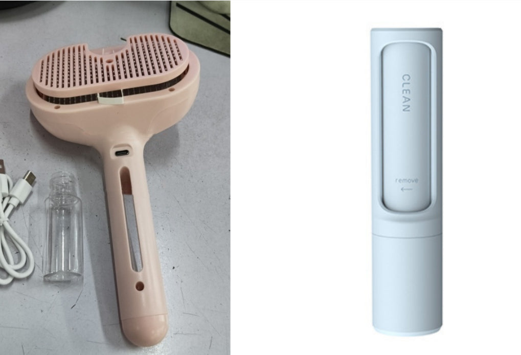 Self Cleaning Pet Comb With Built In Mist Humidifier