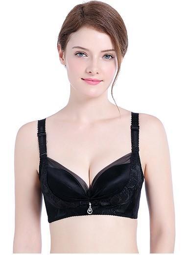 Reggiseno a copertura completa con fascino scintillante