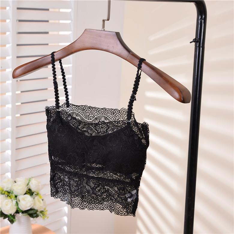 Demi-chemise Black en dentelle