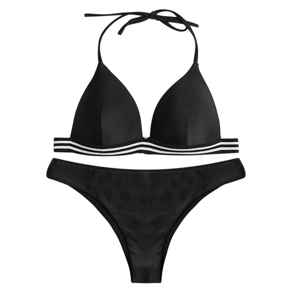 Halter nek dames bikini set