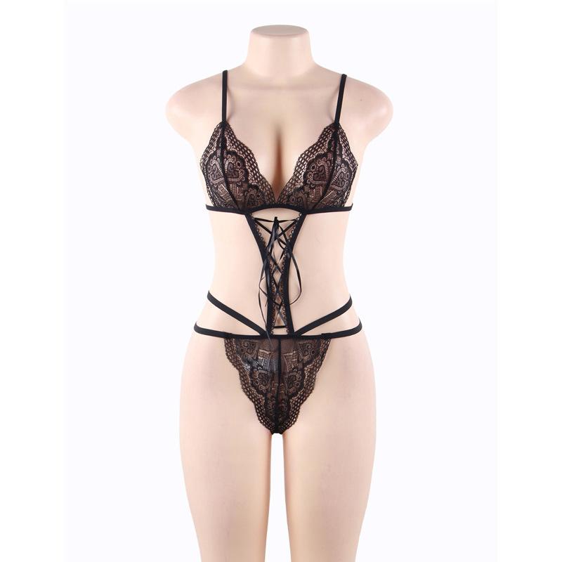 Plus Ukuran Bra & Panty One-Piece