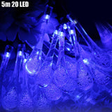 LED -waterdruppelvormig ornament