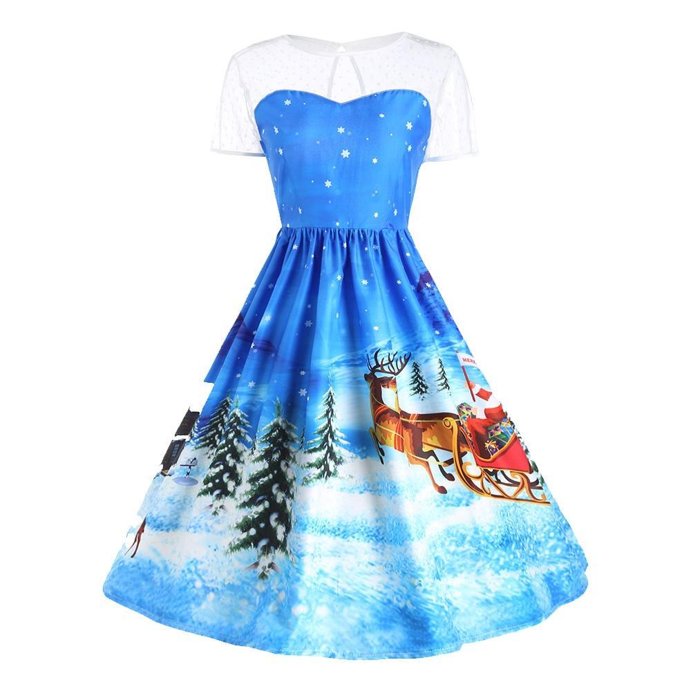 Robe de fête de Noël du Père Noël