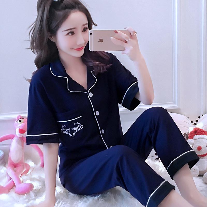 Geavanceerde button up pj set