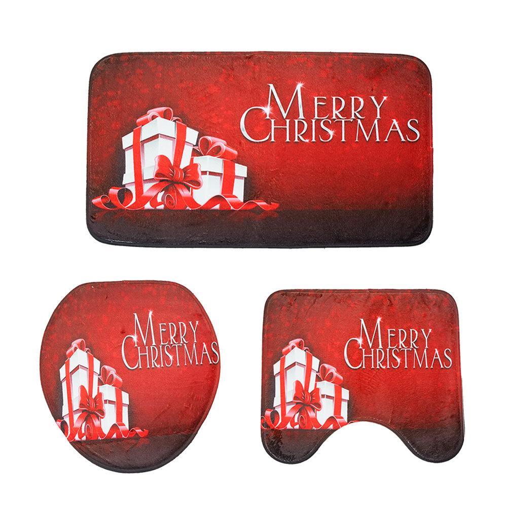 Christmas Cheer Holiday Bath Mats - Theone Apparel