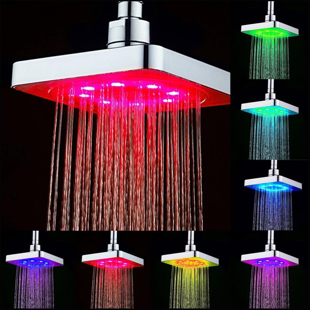Color Changing Rainfall Shower Head - Theone Apparel