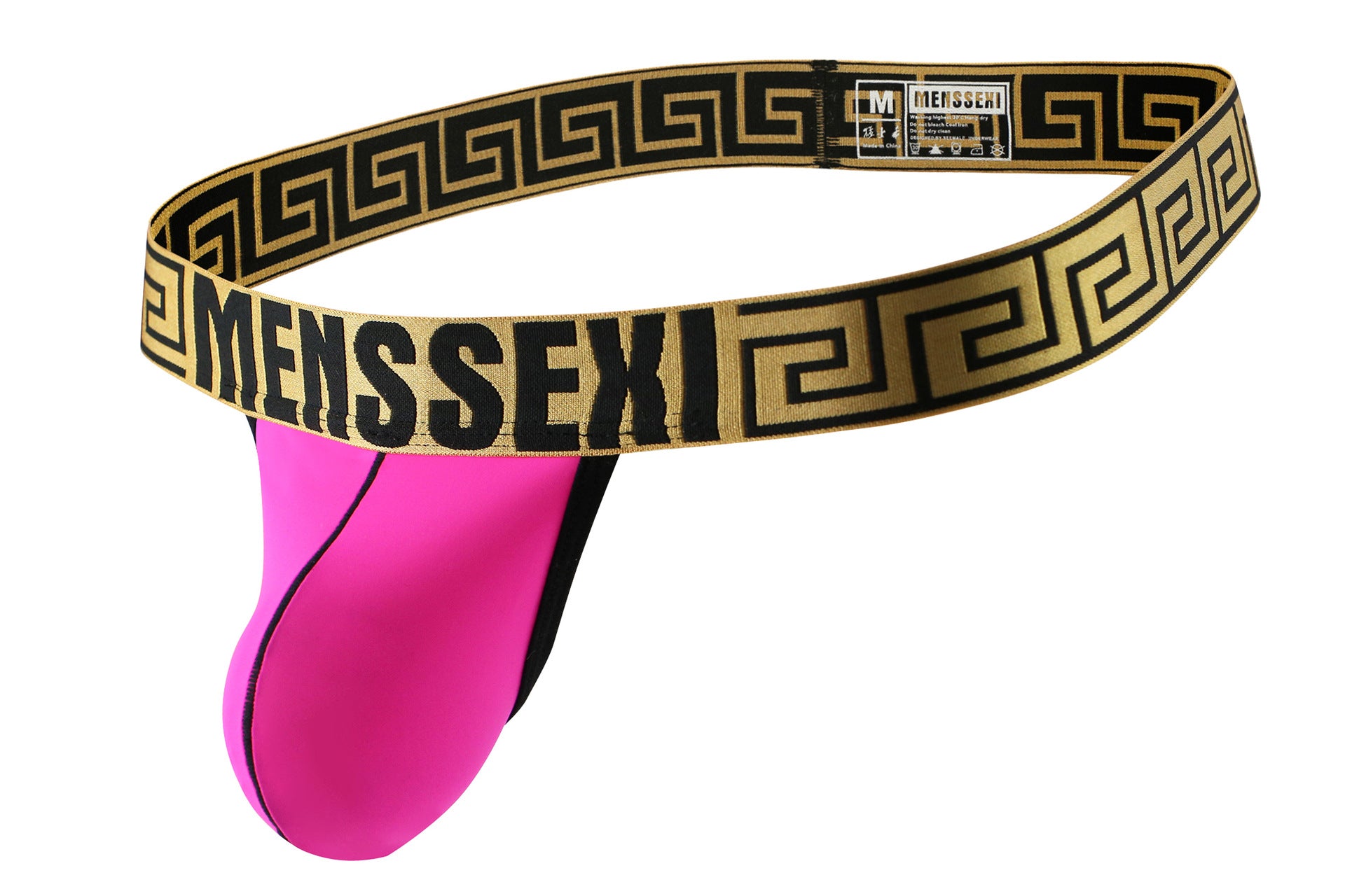 Colorful Silk Thongs-Pink-Theone Apparel