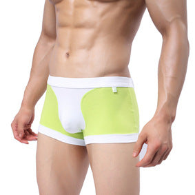 Contoured Boy Shorts Briefs-Green-Theone Apparel