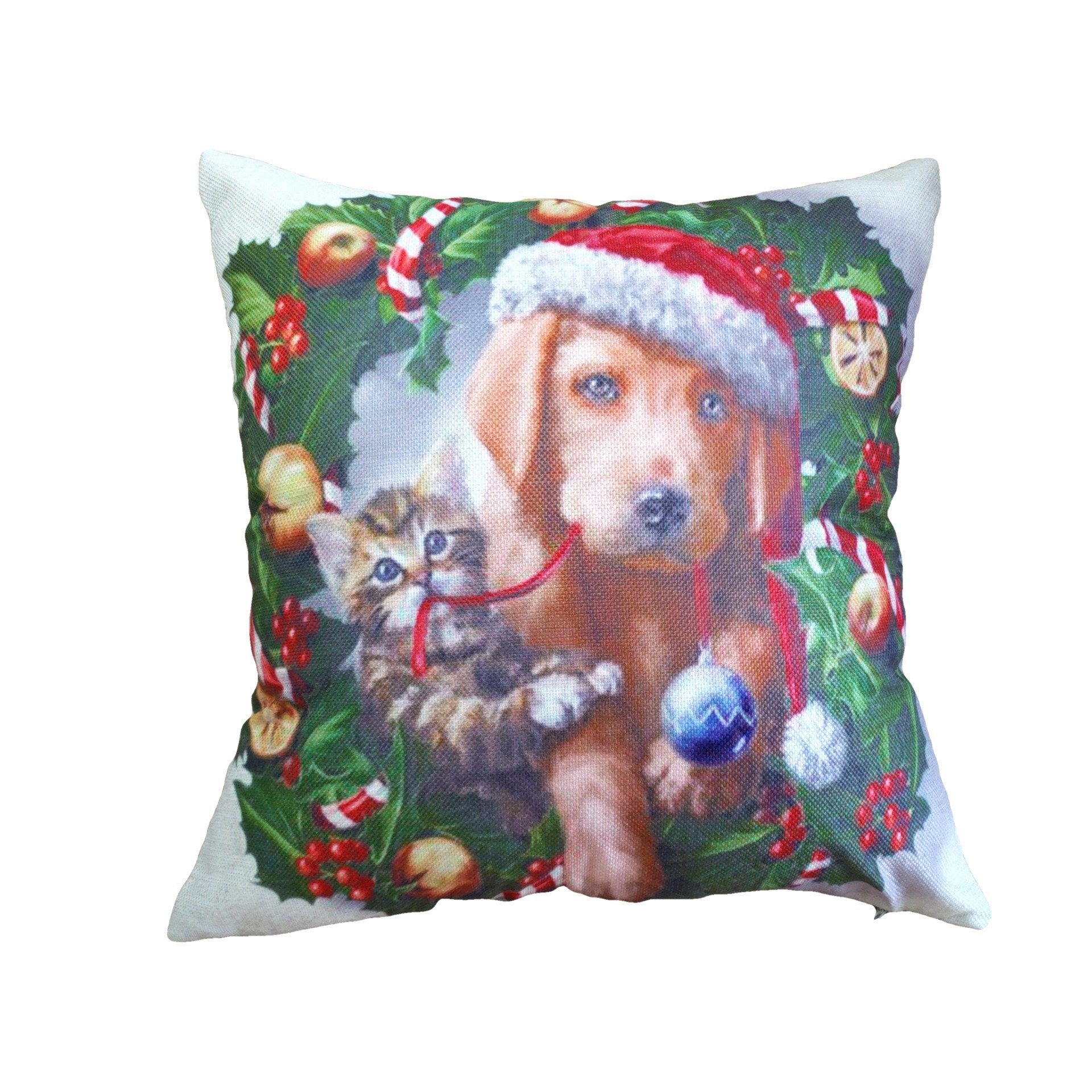 Cuddly Christmas Cuties Pillow Covers - Theone Apparel