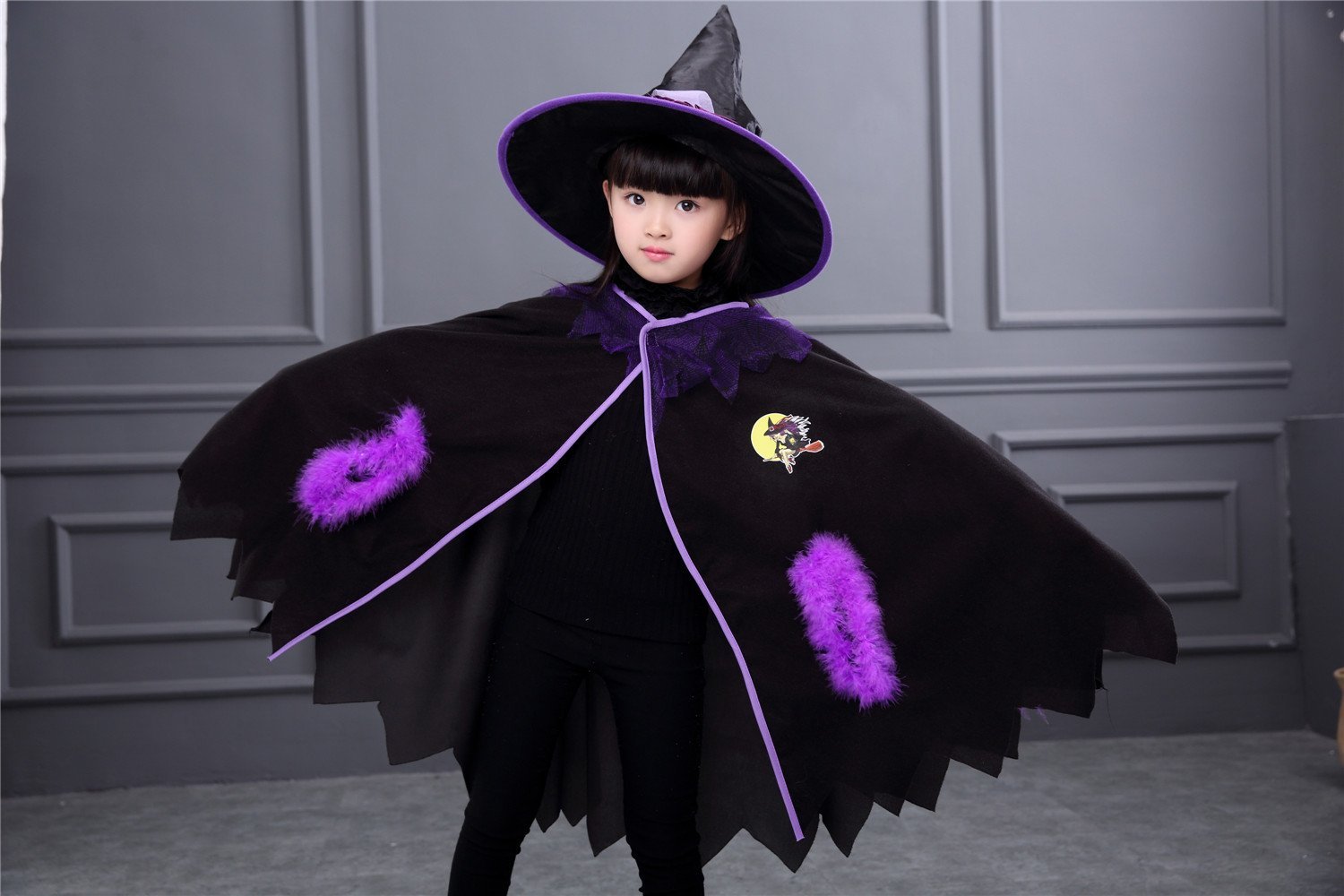 Cute Little Witch Halloween Costume for Girls - Theone Apparel