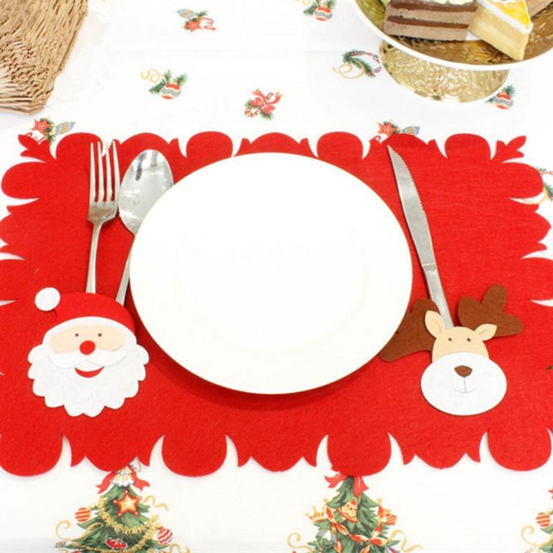 Deer Pattern Christmas Silverware Decorations - Theone Apparel