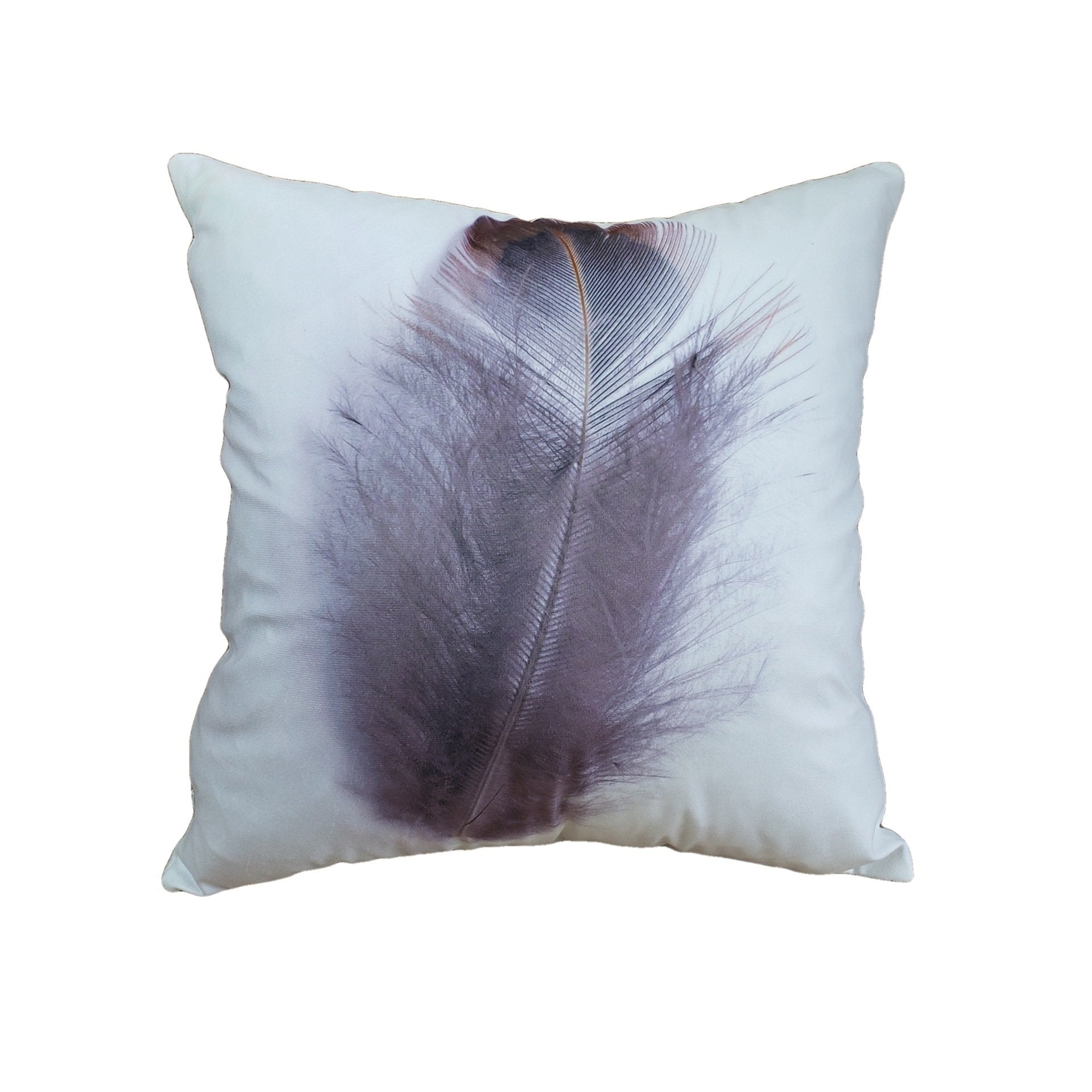 Feather Fascination Printed Pillow Covers-601-0005-S5-Theone Apparel