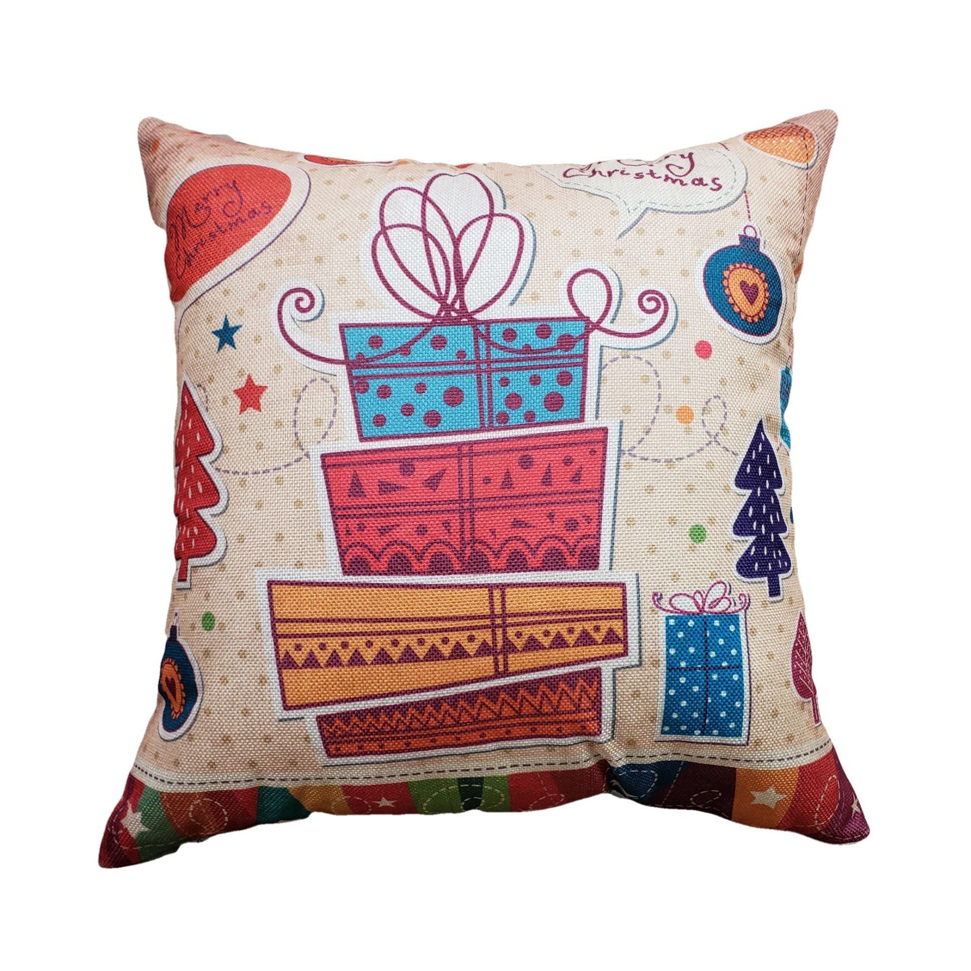 Happy Holiday Christmas Pillow Covers