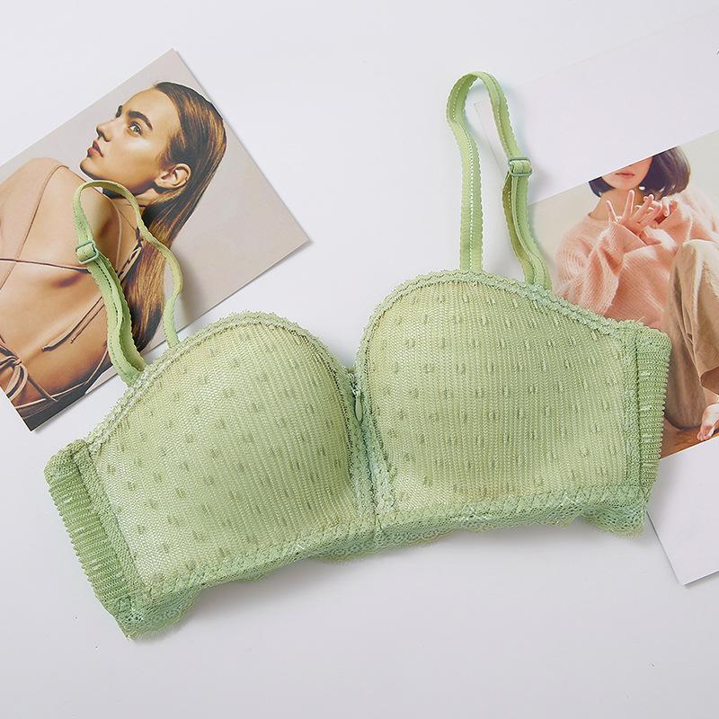 Kiss Me Tonight Lace Bra And Underwear-Green-Theone Apparel