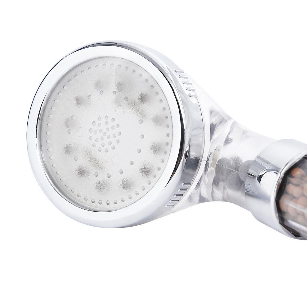 LED Temperature Sensing Shower Head