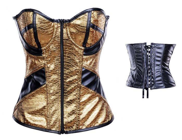 Lace Up Full Cup Corset Top - Theone Apparel