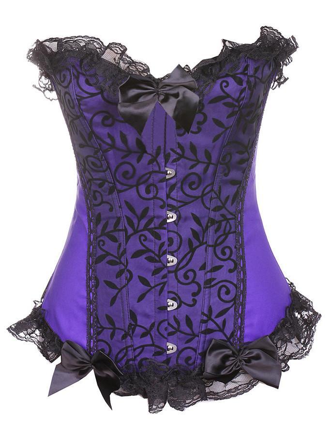 Lacy Bows Corset Top - Theone Apparel