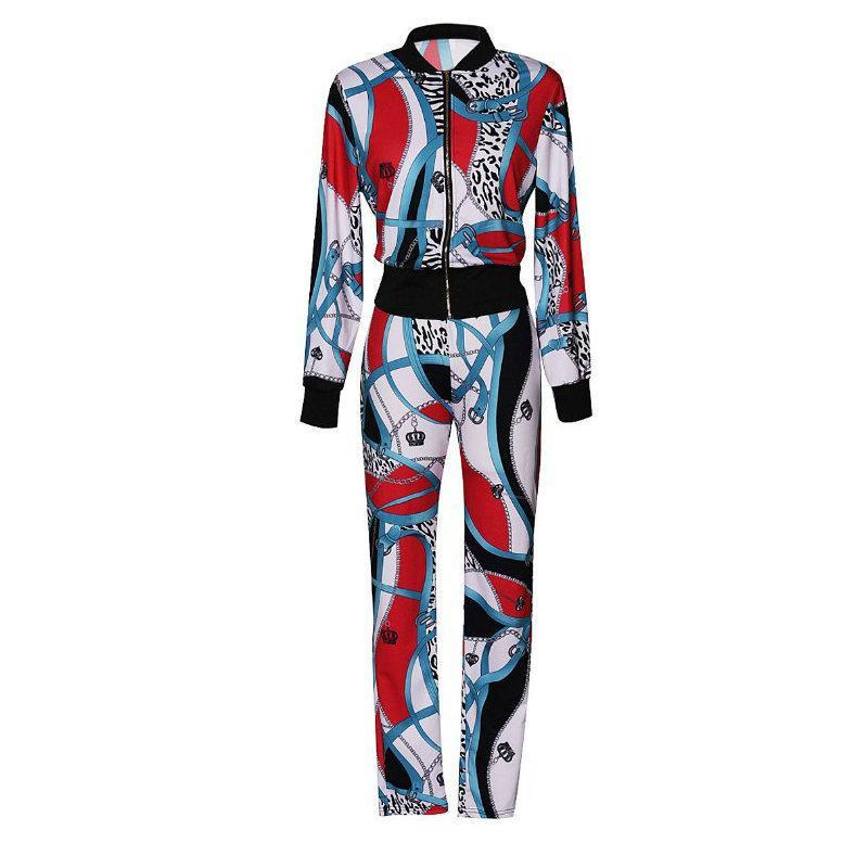Life of Luxury Printed Jumpsuits-White/Blue-Theone Apparel