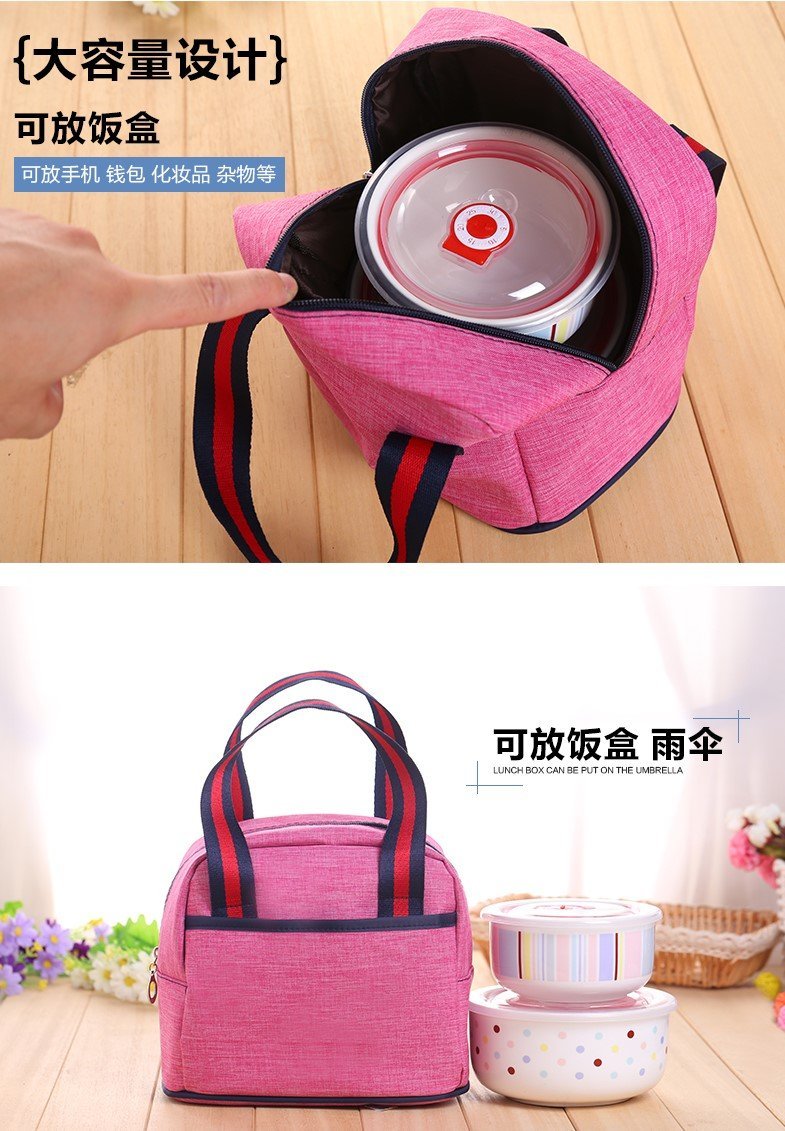 Medium Round Top Zipper Tote